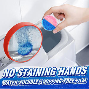 Limpiador de bloque de borde de inodoro sólido de acción rápida al mejor precio, fragancia de flor de Rosa para una eliminación eficiente de manchas, desodorización de cuencos - Product Image 5