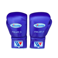 Özel Tasarım Şampiyon Boks Seti Sığır Derisi Eldivenler Bağcıklı Kapatma Nefes Alabilen Nem Emici Yüksek Kalite 8oz-18oz Bedenler