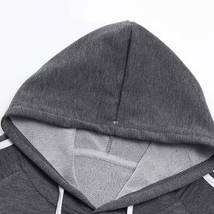 Zip Up <b>Hoodie</b> <b>Polyester</b> Long Sleeve Drawstring Hood with Pockets, Ideal for Fall Winter Sports & Leisure <b>Hoodie</b> FORTLEO - Product Image 3