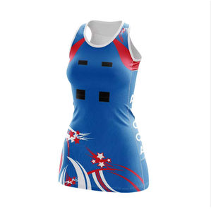 Jupe de netball pour femmes, uniforme avec débardeur sans manches à séchage rapide, impression par sublimation personnalisée, maillots uniformes - Product Image 3