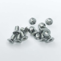 Vis autotaraudeuses YuFu en gros, M1.6 x 7 mm, tête trapézoïdale, Torx, en acier 316, norme ISO, pouces/métrique