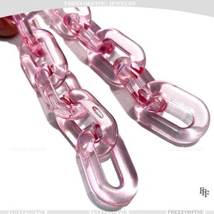 Eslabones de Cadena de Resina Personalizables en Tamaños Grandes y Colores Claros, Eslabones Grandes de Resina Multicolor Disponibles a Precio de Mayoreo - Product Image 5