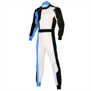 Combinaison de karting sur mesure avec revêtement de surface lisse pour minimiser la résistance au vent et optimiser les performances de course à grande vitesse - Product Image 3