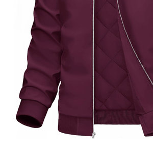 New Arrival Custom Logo <b>Camouflage</b> Patchwork Bomber Jacket Winter Wear Breathable Unisex Jackets Wholesale - Product Image 4