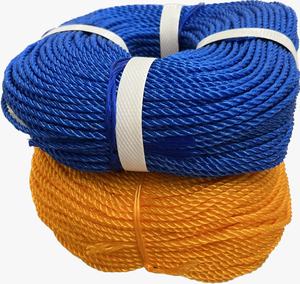 Cordes torsadées en HDPE et polypropylène, taille 1 mm à 32 mm, matière vierge, flottabilité élevée, résistance à la traction élevée, protection UV, couleur douce - Product Image 2