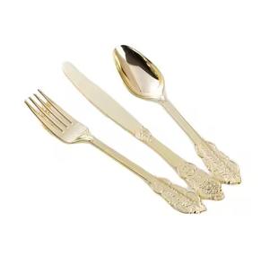 Ensemble de couverts contemporains en acier inoxydable, élégants pour la cuisine moderne et la restauration - Product Image 2