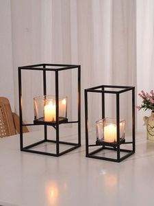 High Quality Metal And Glass <b>Hurricane</b> Candle Holder Stylish Handmade <b>Lantern</b> For Global Wholesale Home Decor Buyers - Product Image 6