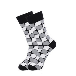 Best Selling Custom Design and Logo Autumn Crew <b>Socks</b> <b>Men</b> Women Unisex Cotton Breathable Thick Knitted Sublimation <b>Sports</b> - Product Image 1