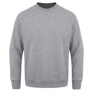 Wholesale High Visibility Solid Winter Knitted Long Sleeve Classic Sweatshirt Crewneck Blank <b>Techwear</b> Safety Workwear Pullover - Product Image 6
