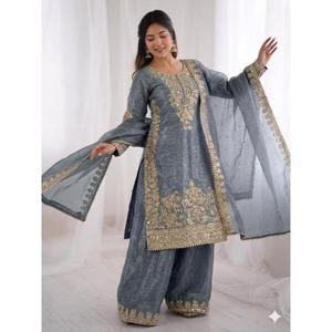 Traje Sharara de Diseño para Mujer con Atractivo Étnico Moderno, Compre Directamente del Proveedor a Precio de Fábrica - Product Image 4