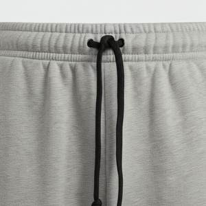 Pantalon décontracté pour homme coupe slim en tissu Oxford respirant avec doublure polaire, taille élastique, broderie de marque, idéal pour le bureau, OEM - Product Image 3