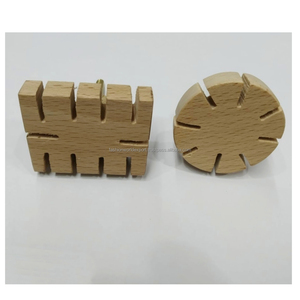 Bouton de porte rond en bois et résine non coupé fabriqué à la main poignées décoratives uniques pour les mises à niveau de garde-robe et de meubles - Product Image 4