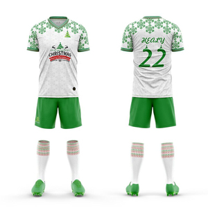 Uniformes de Fútbol Profesionales de Alta Calidad, Transpirables y Sostenibles para Jóvenes y Adultos, con Impresión de Logotipo Personalizado - Product Image 1