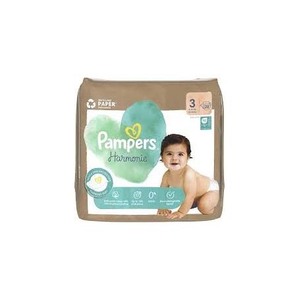 Pañales desechables de tela tipo tela de alta calidad, suaves y no tejidos, marca Harmonie, en venta. - Product Image 1