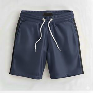 Shorts en molleton de coton confortables, style streetwear et sport, les plus vendus – Vente en gros de shorts streetwear - Product Image 1