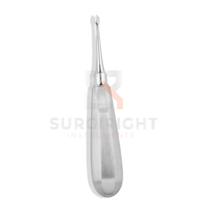 Instrumentos Bernard Root Tip Elevator para elevación de raíces dentales, herramienta de elevación de raíces de acero inoxidable, certificado CE Clase I SI-OIS-0001 Blush Surgical - Product Image 2