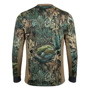 Camo Hunting Shirt Washed Waterproof Breathable Long Sleeve Bowhunting <b>Canvas</b> Fabric USA Europe Wholesale Market Trend Top - Product Image 6