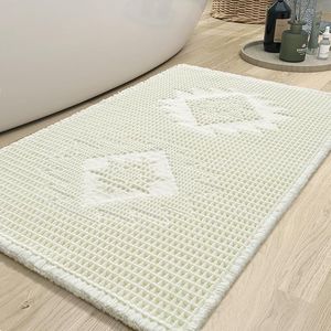 Tappeto da Bagno Super Assorbente a Nido d'Ape Lavabile in Lavatrice Antiscivolo con Nappe Morbido Tappeto Runner per Bagno - Product Image 1