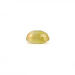 Loose 6.85 Carat Oval Cut Yellow Sapphire Gemstone for Fine Jewelry - Product Image 3