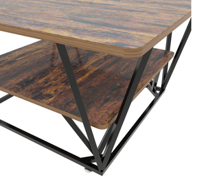 Mesa de centro de doble capa convertible moderna de excelente calidad, muebles de sala de estar con Panel de madera para oficina en casa y Villa - Product Image 5