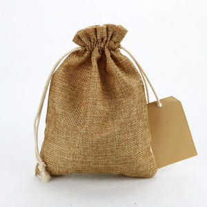 Bolsa de Almacenamiento de Granos de Café de Yute Biodegradable con Forro Interior para Protección de la Frescura - Product Image 1