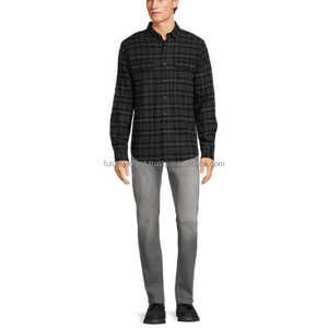 Camisa de Hombre, Corte Entallado, Manga Larga, Estilo Casual de Negocios, Estampada, Formal - Product Image 2