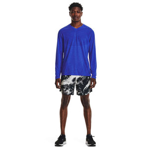 กางเกงขาสั้นผู้ชายแบบมีเชือกผูกเอว รุ่นปี 2026 ระบายอากาศได้ดี ผลิตจากโพลีเอสเตอร์ 100% เหมาะสำหรับออกกำลังกาย พร้อมกางเกงขาสั้นผ้าแคนวาสสำหรับผู้ชาย - Product Image 4