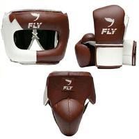 Gants de boxe personnalisables imperméables 8oz en cuir véritable avec fermeture auto-agrippante pour la protection des adultes