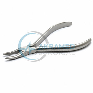 Alicates de Ortodoncia Weingart de Acero Inoxidable, Instrumento para Doblar Alambre Dental con Punta Serrada, Certificado CE - Product Image 1