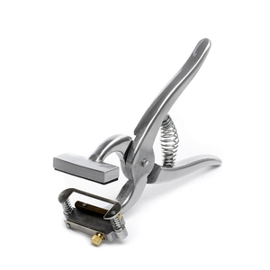 Instrumentos Quirúrgicos Veterinarios de Acero Inoxidable para Cerdos y Cabras, Pinzas para Tatuajes de Alta Calidad, Ajustables y Reutilizables - Product Image 1
