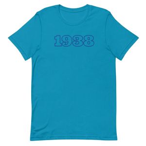 แจ็คแอนด์จิล 1938 เสื้อยืดคลาสสิกสำหรับทุกเพศ แขนสั้น คอกลม พิมพ์ลายกราฟิก เสื้อยืดน้ำหนักเบาแบบลำลอง เสื้อผ้าสั่งทำสำหรับทุกวัน - Product Image 1
