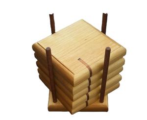 Diseño atractivo Nuevo tipo Diseño personalizado Sublimación Gradiente Posavasos de corcho Bandeja de posavasos de corcho en Star Crafts India - Product Image 4