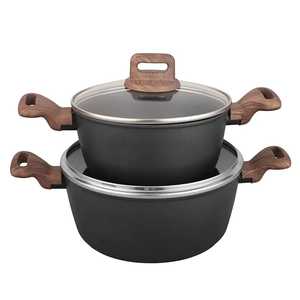 หม้อตุ๋นสเตนเลสเคลือบสารกันติด พร้อมฝาแก้ว ใช้กับเตาแม่เหล็กไฟฟ้าได้ เหมาะสำหรับทำซุปและอาหารตุ๋น อุปกรณ์ครัว - Product Image 4