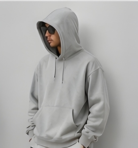 เสื้อฮู้ดโพลีคอตตอน 280 GSM ดีไซน์เรียบหรู ให้สัมผัสนุ่มแบบผ้าฟลีซ ทรงพอดีตัว พร้อมดีไซน์ที่เรียบง่าย - Product Image 6