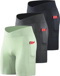 Shorts de compression pour hommes, conçus pour la course à pied, le cyclisme et la salle de sport, avec tissu extensible léger et soutien athlétique confortable. - Product Image 4