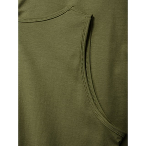 Débardeur de sport personnalisé pour homme, musculation, sans manches, grandes ouvertures pour les bras, tissé, séchage rapide, Spandex/Coton, anti-transpiration - Product Image 4