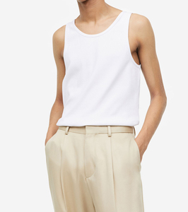 Camiseta sin Mangas para Hombre de la Mejor Calidad, Ropa Deportiva para Correr, Transpirable, de Secado Rápido, Antibacteriana, de Algodón - Product Image 6