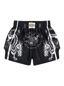 Pantalones Cortos de Muay Thai para Hombre, Estampado de Diamantes Satinados, Cintura Elástica, para Entrenamiento en Gimnasio, Kickboxing, Ligeros, Coloridos, Top de Muay Thai - Product Image 6