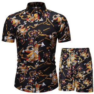 Ensemble polo et short respirant personnalisé de haute qualité pour homme – Collection décontractée d'été fabriquée en usine, grandes tailles, à carreaux ou unie - Product Image 3