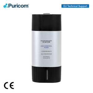 Purificateur d'eau électrique portable Puricom Taiwan à LED UV, norme européenne – Modèle UVD-0071, DC 24V, débit de 7L/min - Product Image 3