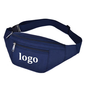 Durable Red Fanny Pack for Men Waterproof Waist Bag with <b>Adjustable</b> <b>Strap</b> and Triple Zipper Compartments - Product Image 5