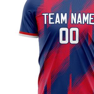 Servicio OEM, Jersey de Fútbol Personalizado de Manga Corta Sublimado, Ropa Deportiva de Poliéster, Diseño Impreso Único - Product Image 4