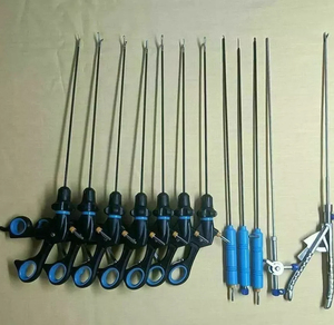 12 Pcs <b>Laparoscopic</b> Grasper Suction Irrigation Cannula Knot Pushers 3mm Surgical <b>Instruments</b> Set CE ISO Approved - Product Image 4