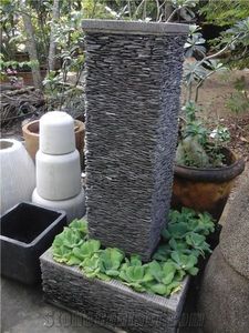Jardinières empilables en béton écologiques modernes en gris/noir/blanc, lot de 2/3 pour une utilisation en intérieur/extérieur - Product Image 6