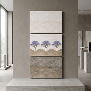 Modern Cream Stone Design Bathroom Kitchen Glossy Glazed Ceramic Digital <b>Wall</b> Tiles 200x300mm Factory Price - Product Image 1