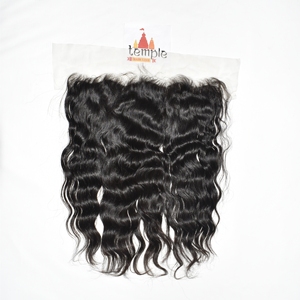 ผมต่อแบบเวียดนามขายส่ง 13*6  จัดเรียงเกล็ดผม 100% ผมแท้ธรรมชาติสีดำสำหรับผู้หญิง ผ่านกระบวนการเคมี - Product Image 1