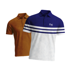 Camiseta Polo de Manga Corta de Algodón Piqué con Ribete en Contraste, Personalizable con Bordado y Serigrafía, Uniforme Corporativo, Venta al Por Mayor - Product Image 2