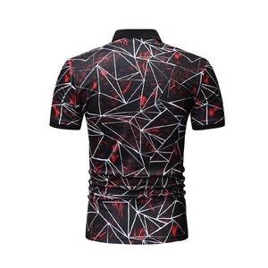 Men's Solid Casual Short Sleeve for Shirt Knitted Cotton Fabric Quick Dry Soft Breathable by <b>Prime</b> Power - Product Image 5