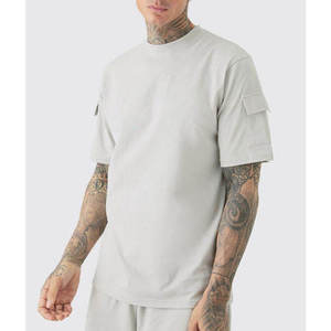Conjuntos de camiseta y pantalones cortos de dos piezas hechos a medida, ropa de verano, conjuntos de pantalones cortos de alta calidad para hombre, fabricante. - Product Image 3