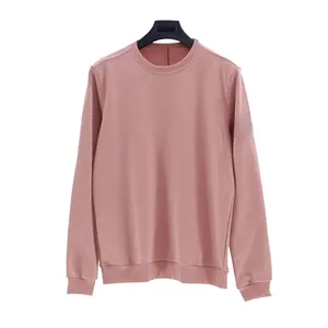 <b>Men's</b> Unisex Oversized Sweatshirt Casual Fashion 3D Embroidery Solid Design Custom Fleece 100% Cotton - Product Image 4